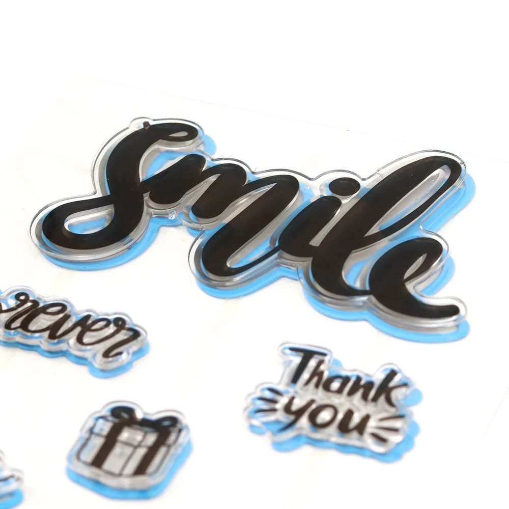 Kreative Pfad Klare Stempel Und Metall Schneiden Stirbt Set Pack DIY Handwerk Scrapbooking Cardmaking Lagern Dekoration Silizium Dichtungen – Detail 8