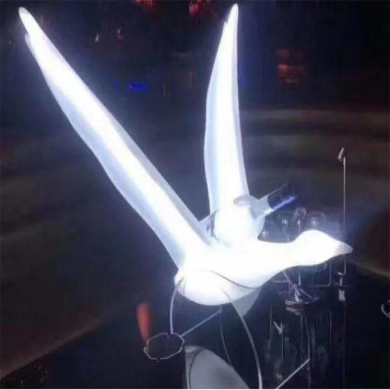 Apresentador garrafa LED, cinza e branco, 2 pcs