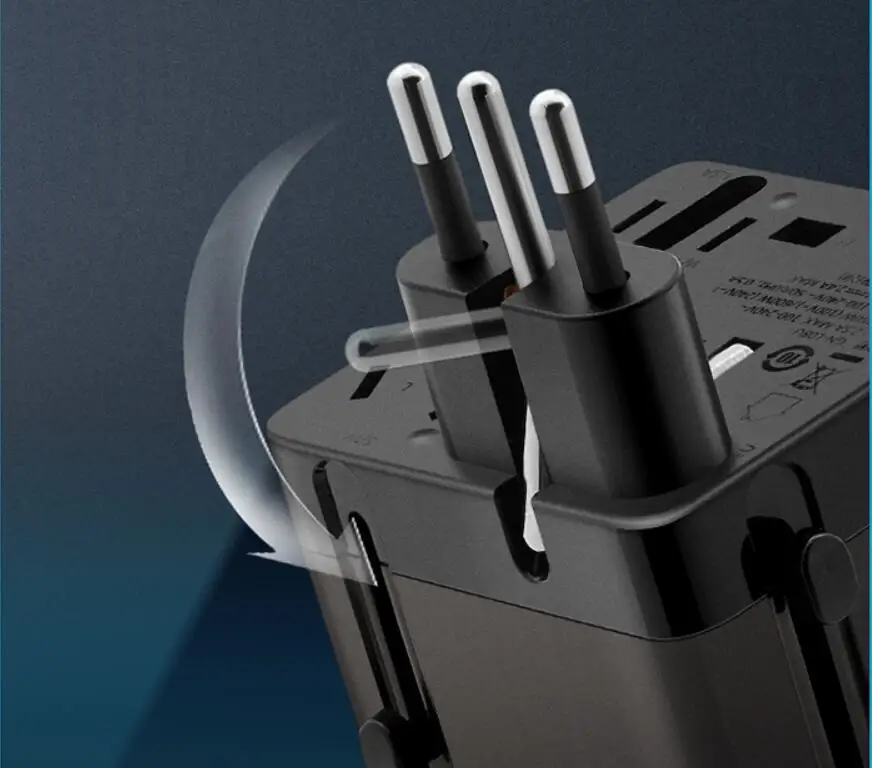 Đô Ổ Cắm Du Lịch Toàn Cầu Chuyển Đổi USB 5V 2.4V/Du Lịch Sang/Phích Cắm Chuyển Đổi/Châu Âu Mỹ Úc tiêu Chuẩn Anh