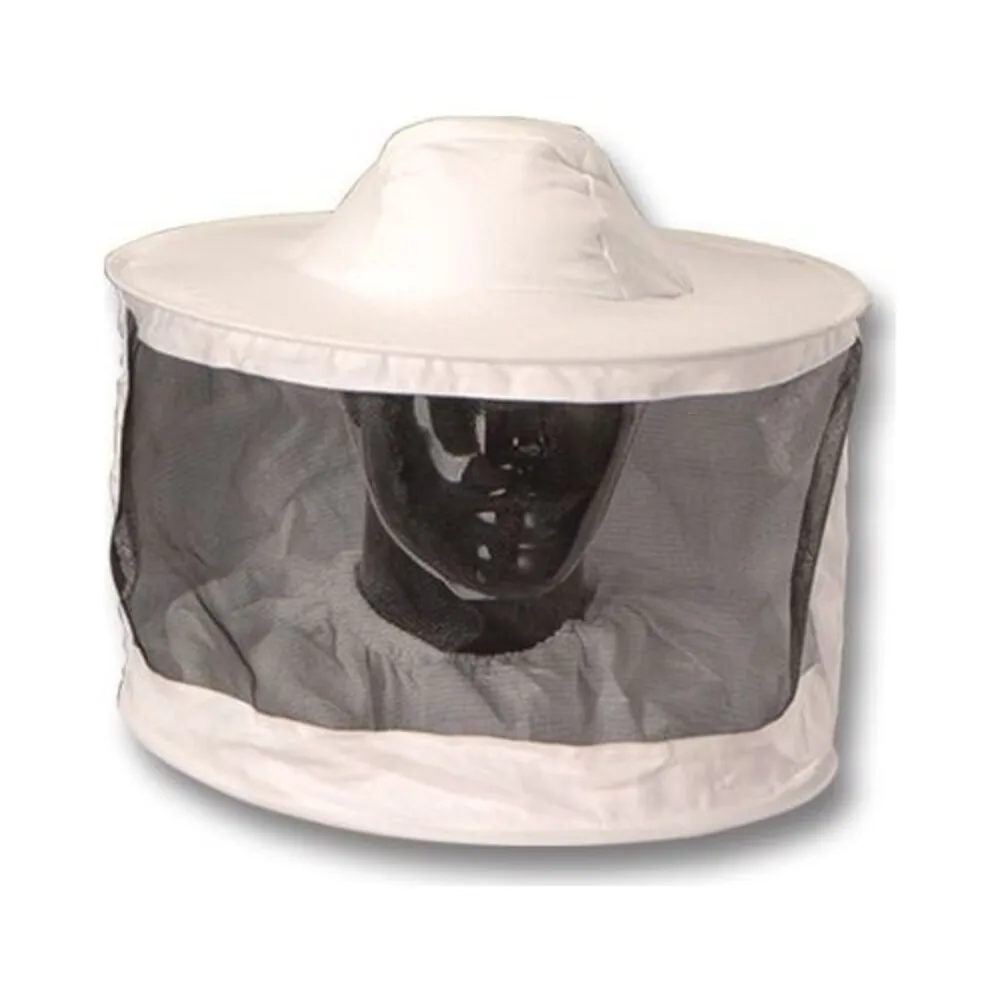 Beekeeping Head Fireproof Beekeeper Mask Beekeeping Supplies hat mask Made of cotton fabric and fireproof fly tulleFast shipping