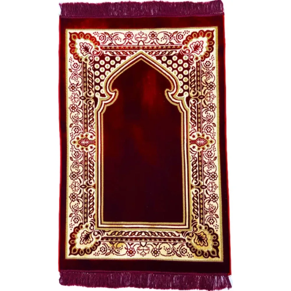 

Dodya Prayer Rug with Mihrab 530 Green Thanks to its soft and thick weaving, the prayer does not hurt the knees