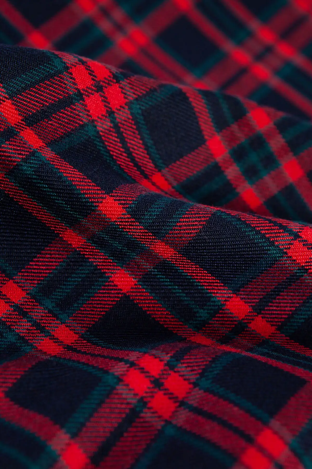 

FS 4774-1 100cmx150cm Ecossaise Plaid Fabric Quality Tartan Scottish Polyester Viscose Cotton Yarn Twill Pleated Skirt Uniform