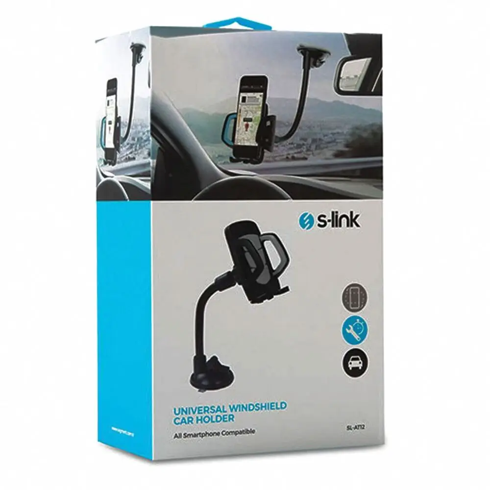 Universal Adjustable Gray Car Phone Holder For S-Link SL-AT12 Fast Free Shipping