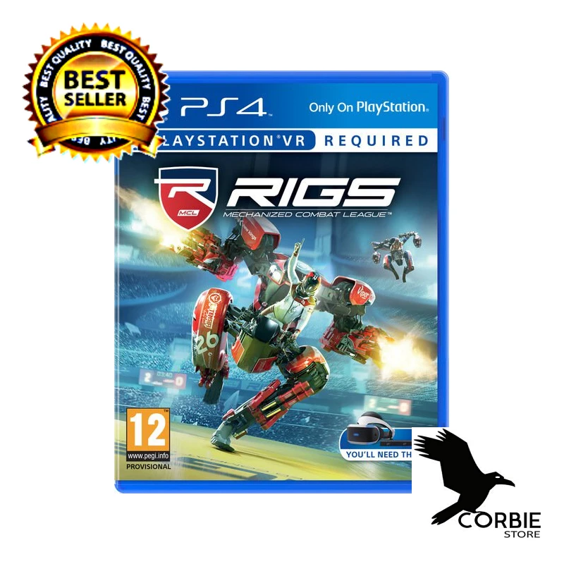 

Rigs Mechanized Combat League VR PS4 Game Original Playstatian 4 Game