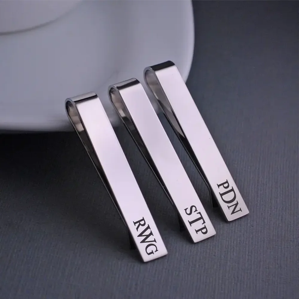 Custom Tie Bar, Tie Clip, Father's Day Gift for Dad, Best Dad Ever with Wedding Gift for Him  Groomsman