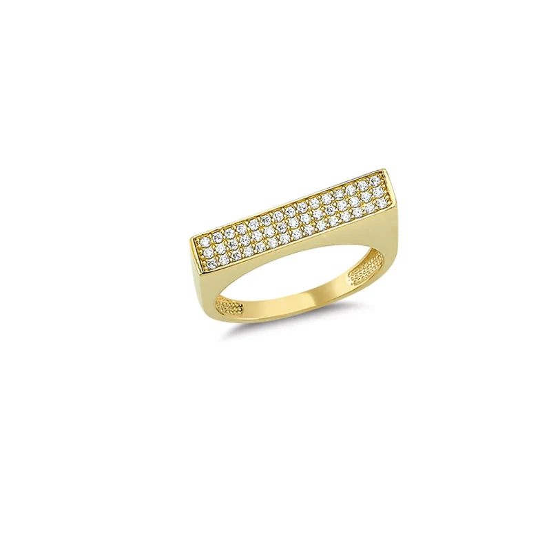 14K Solid Gold Gracious Ring for Women