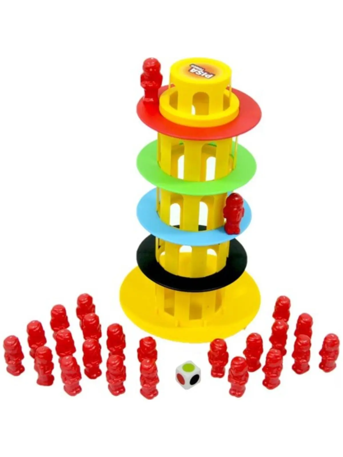 

Pisa Tower Balanced Game Suitable For Montessori Toys Child Development Model Board Funny