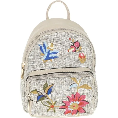 Women's Backpack light pink color Flower pattern women's stylish convenient daily use fashion