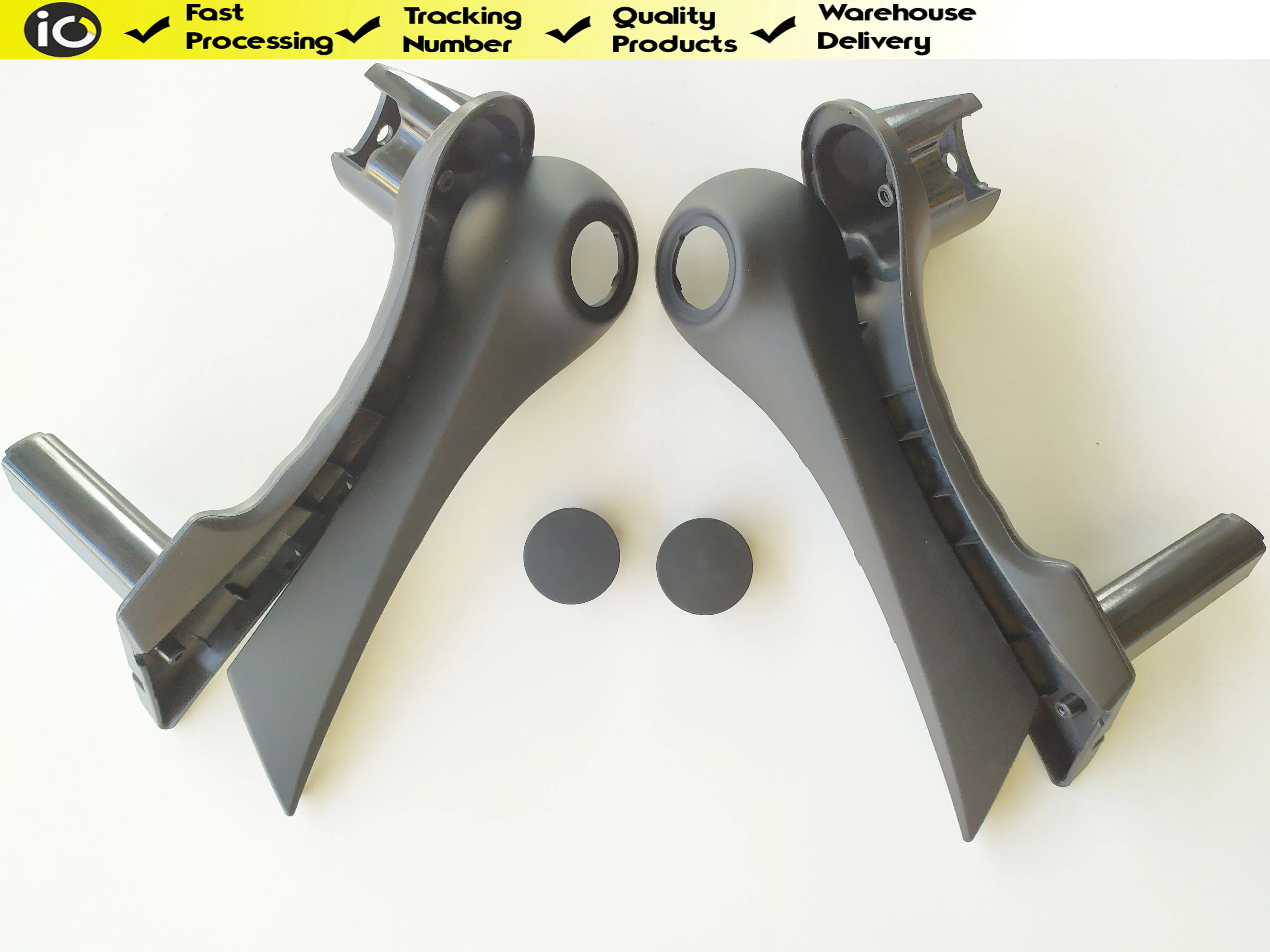 Interior Door Handle Kit Black Right-Left For Megane MK2 2002-2009 7701475315,7701475316 car Indoor car accessories