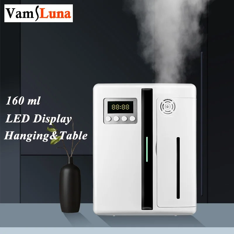 

Oil Aroma Diffuser 160ml Fragrance Machine Timer Function Scent Pure Essential Oil Diffuser for Home Office Hotel Beauty Salon