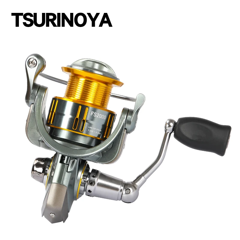 TSURINOYA FS 2000 3000 Long Casting Spinning Fishing Lure Max 7kg Drag Power 5.2:1 Profession Pike Bass Lure Reel