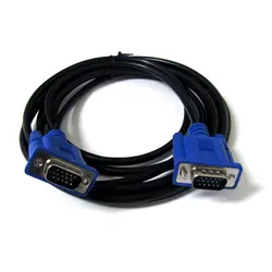 Vga Cable Computer / Monitor / Tft / Projector 5 Meters - Vga Male to Male