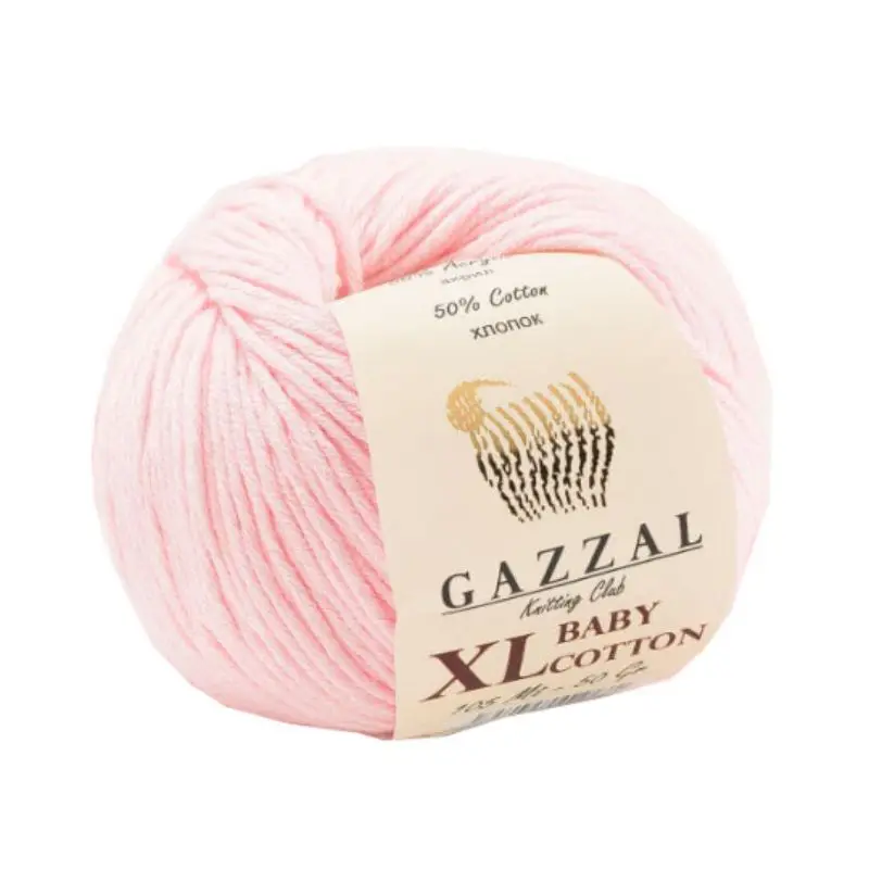 Thread 1 Pack (5 Balls) Gazzal Baby Cotton XL ( 50 Gram / 105 Meter ) Crochet Tool Kit