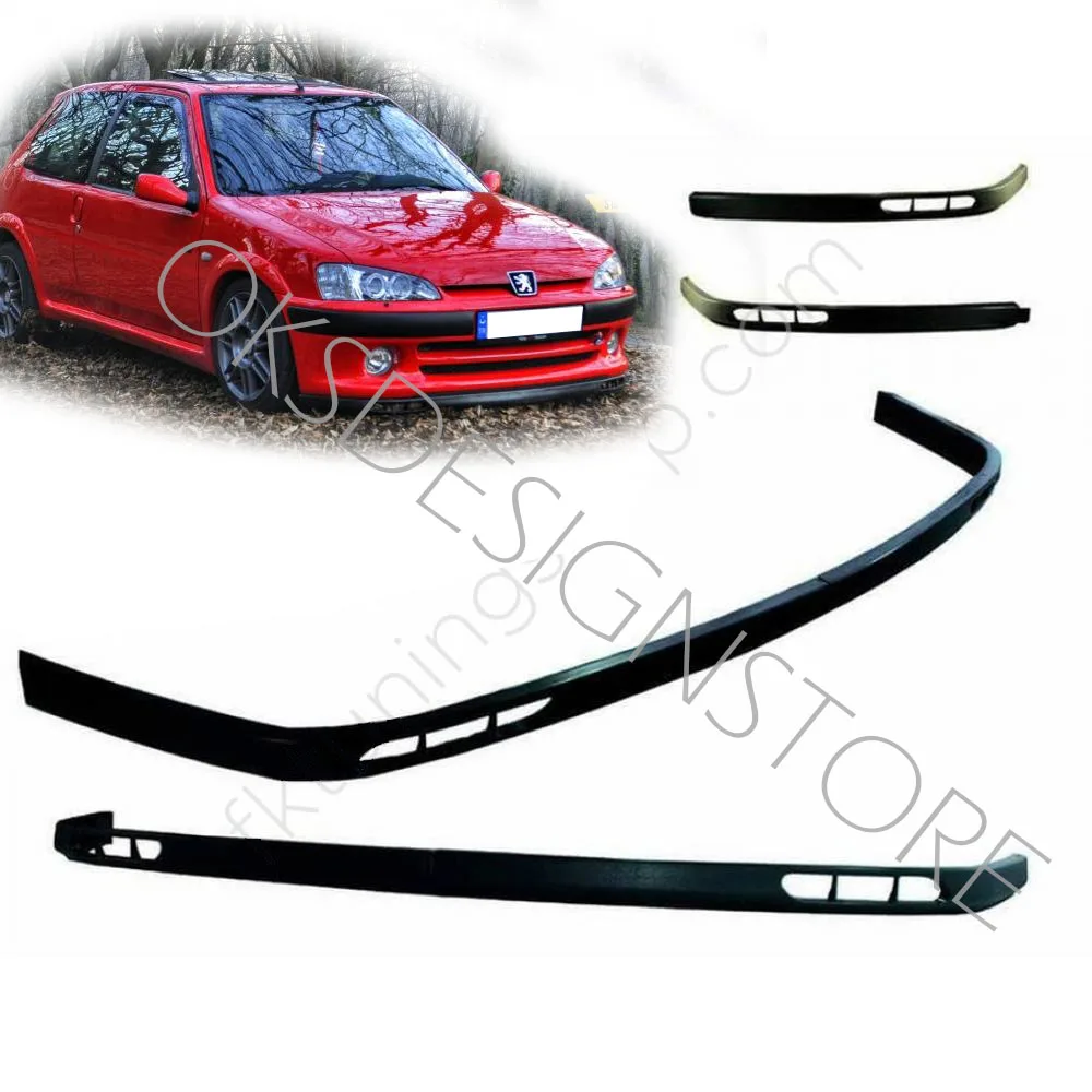 For Peugeot 106 - Lag Style Front Bumper  Euro Spoiler Lip Universal