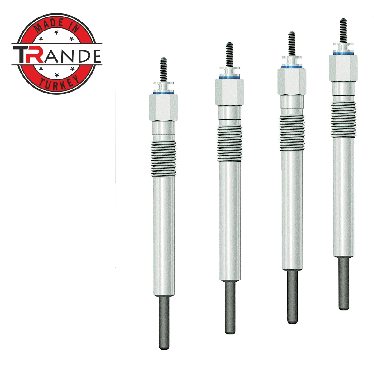 Trande Diesel Engine Heater Glow Plug 4 Pcs 11V For 250202065 Made In Turkey Trande Store Guarantee