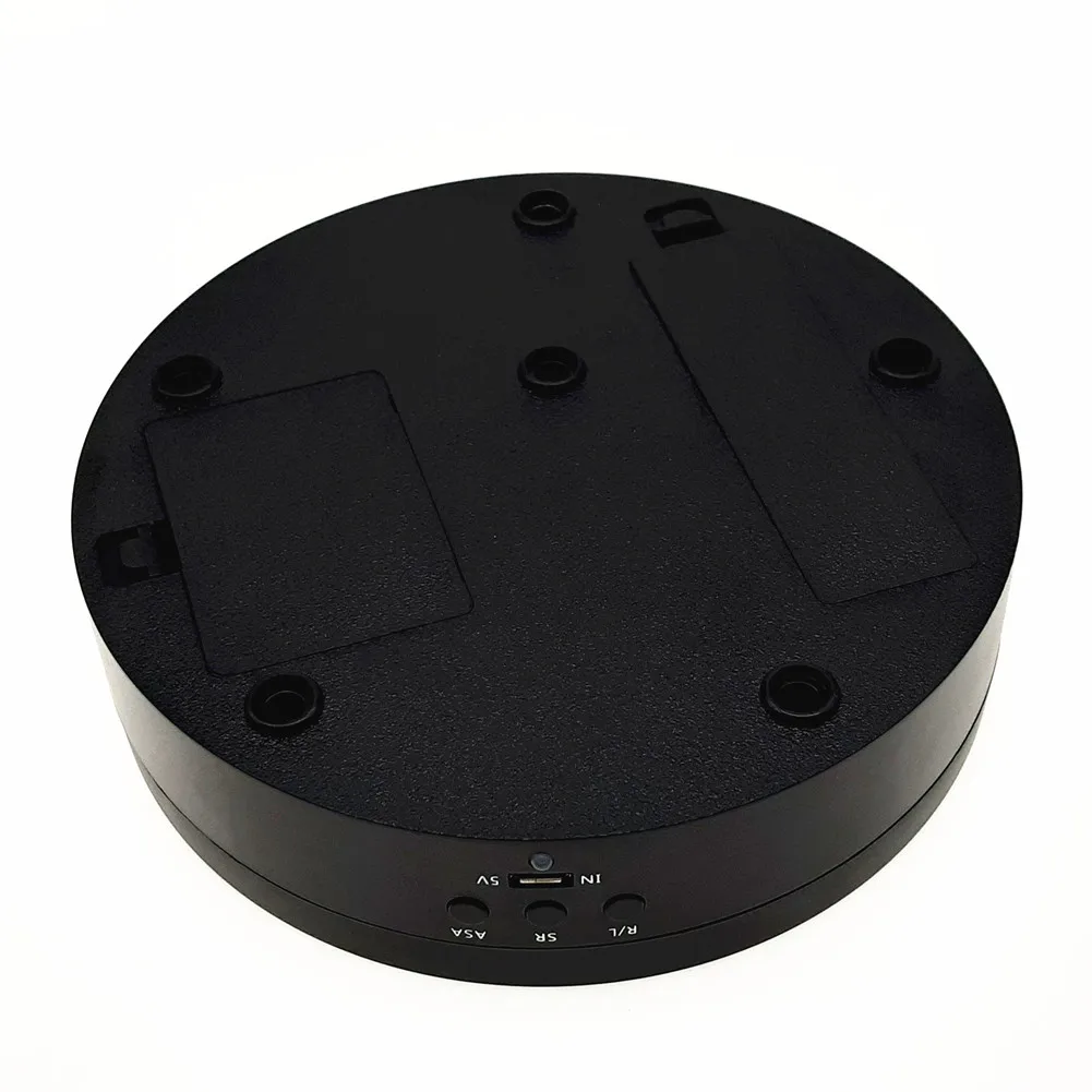 Photo Studio regolazione della velocità dell'angolo del giradischi rotante ricaricabile a 360 gradi in tutte le direzioni accessori fotografici