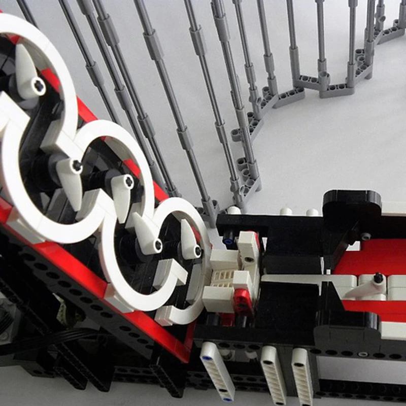 

Конструктор GBC Moc: Научно-креативная головоломка, сборная модель двойной змеи с мотором, коллекционные игрушки, подарки на Рождество