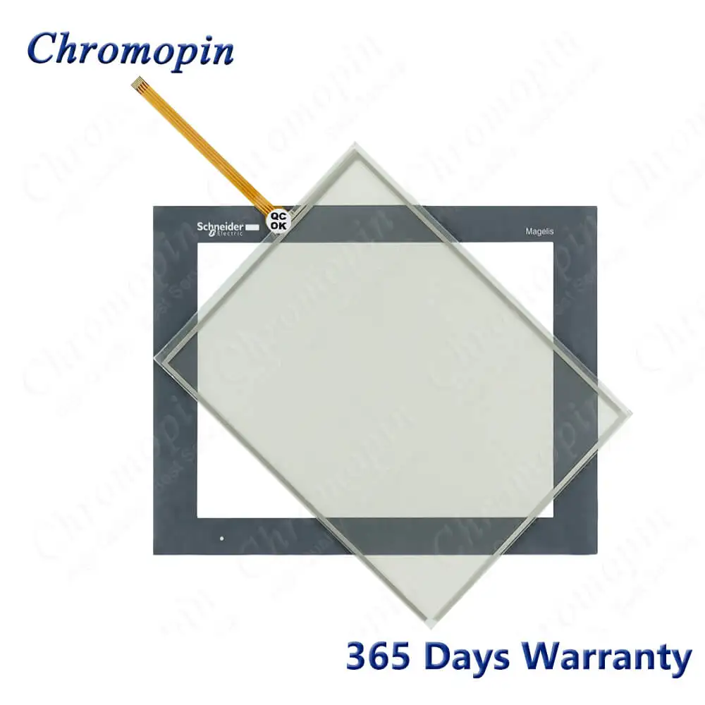 touch screen painel digitalizador de vidro para schneider hmigto6310 touchscreen e frente sobreposicao pelicula protetora 01