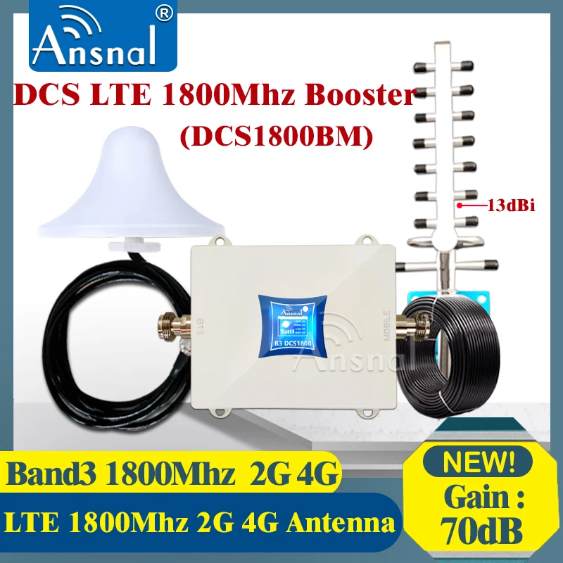 LTE B20 800 900 1800 2100Mhz 2g 3g 4g Cellphone Cellular Booster LTE DCS UMTS GSM Repeater 4GMobile Cellular Siganl Amplifeir 4G