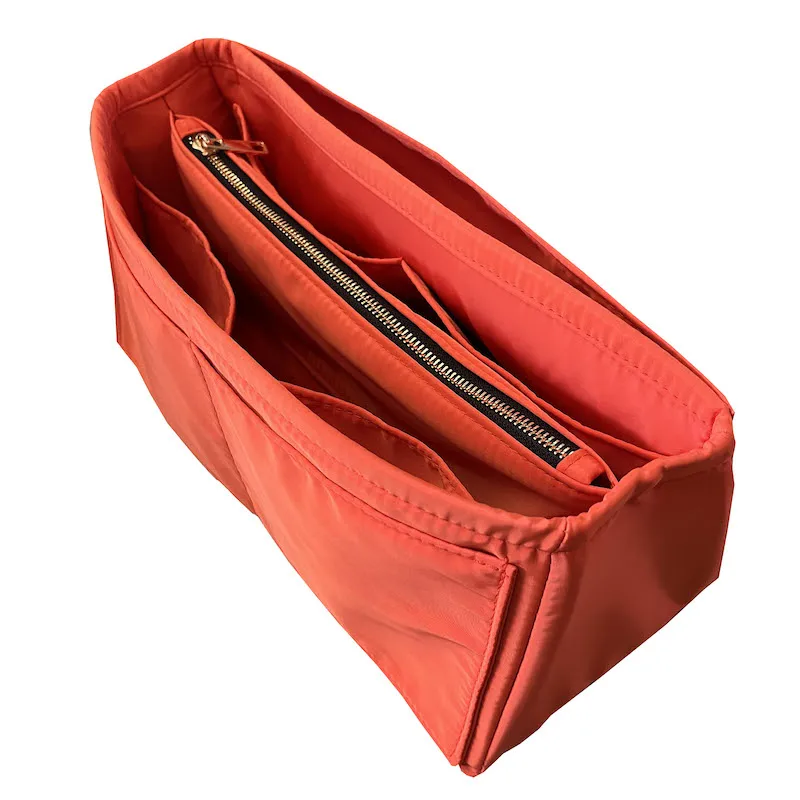 Organizador forHer Bolso de mano de diseño para fiesta en el jardín, bolsa de mano de nailon prémium con forro, 28, 30, 36, 49, organizador, hecho a mano