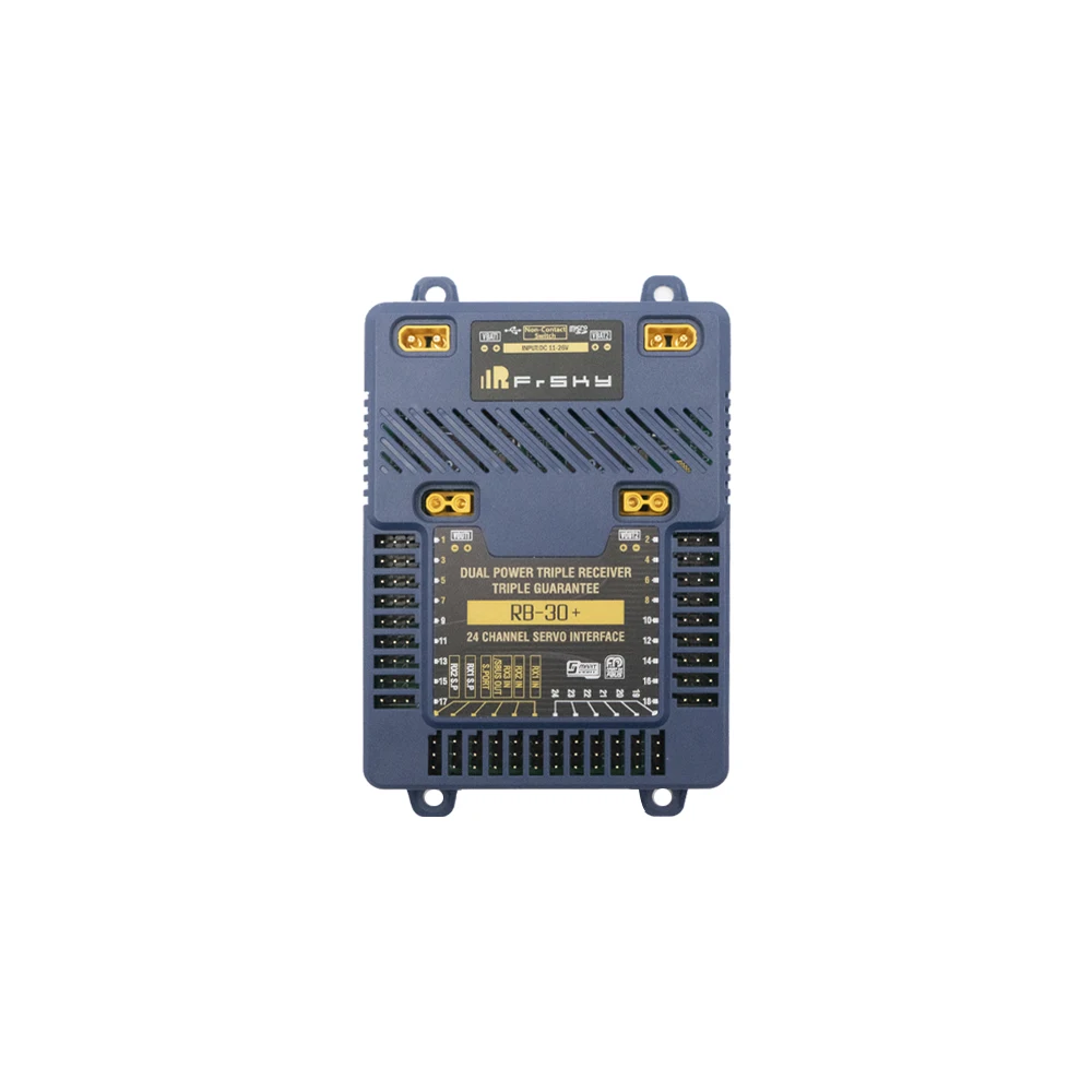 FrSky RB30 + redundancja Bus kompatybilna z wieloma odbiornikami dwuczęstotliwościowymi o częstotliwości 2.4GHz seria R9