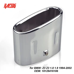 Exhaust Tips with OEM Part Fit for BMW Z3 1.8 1.9 Cabrio Tailpipe Trim 53x113mm / 90mm 18129416186  Tailpipe Tip