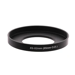 For 85mm Matte Box or 82mm lens filter etc., Matte box adapter Step Up Ring 49/52/55/58/60/62/67/72/77/82mm-82mm with 85mm O.D