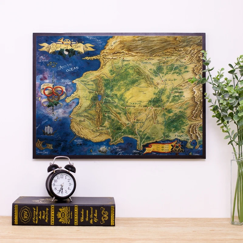 Affiche de la carte de la roue - Custom Star Map avis et prix