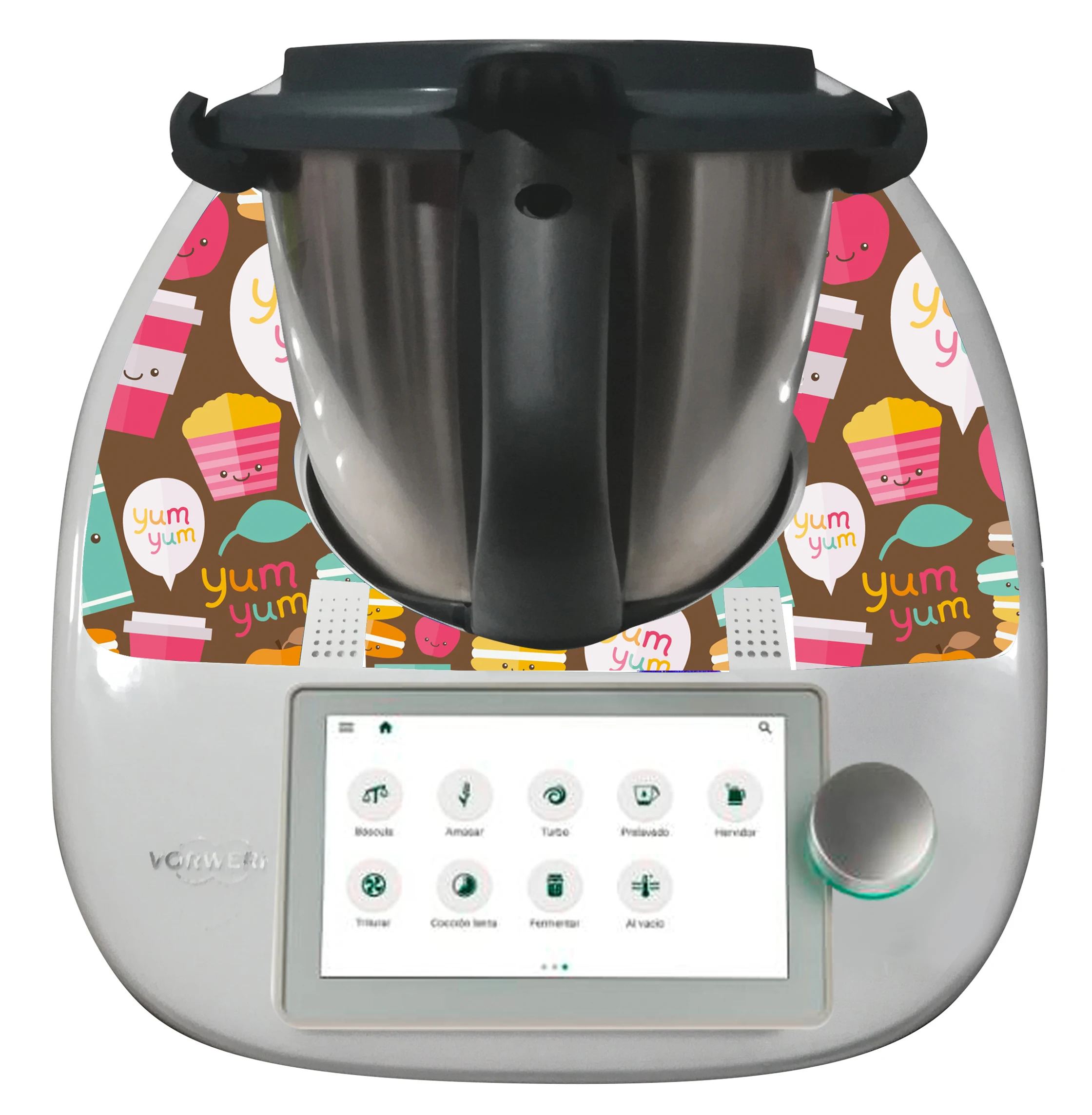 Del vinile PARAURTI decorativo, lato, VALIDO per BIMBY TM5 e TM6, baci, decorare il vostro BIMBY