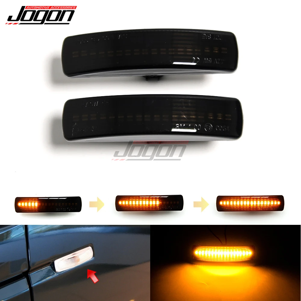 For Land Rover Range Rover Sport Freeland 2 Discovery 3 4 LR3 LR4 L319 LED Dynamic Turn Signal Light Side Marker Lamp Indicator