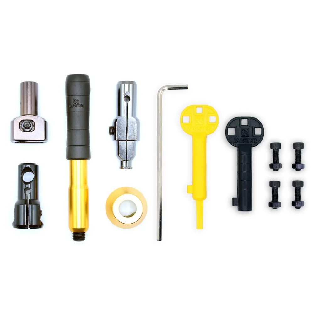 cylinder cracker Professional Locksmith Hand Tools Supplies Super Light Triple Cracker Set (3-IN-1)