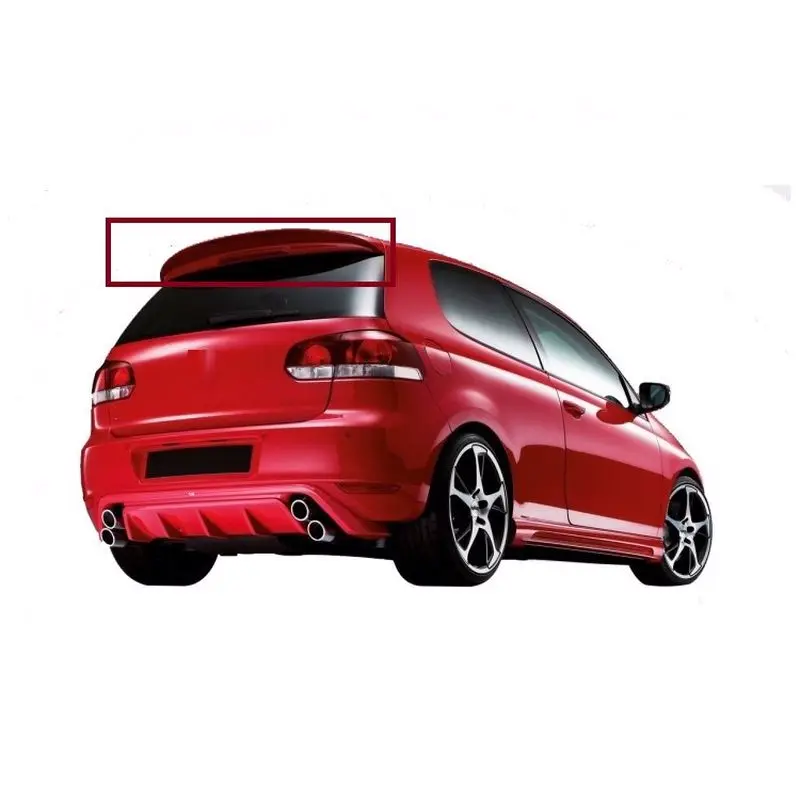 

Fit For Volkswagen Golf 6 (2010-2013) ABT Spoiler (Fiber) car Rear Wing Accessories Tunning Modified Designed Shaper