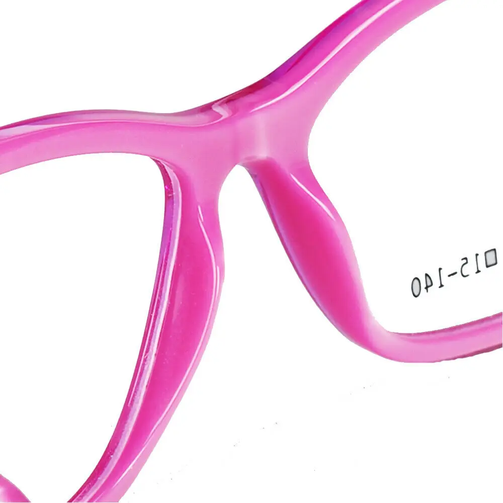 Womens Cat Eye Fashion Eyeglass Frames for Women Fashion Square Glasses Frames Prescription Pink yellow blue red Optical Eyewear