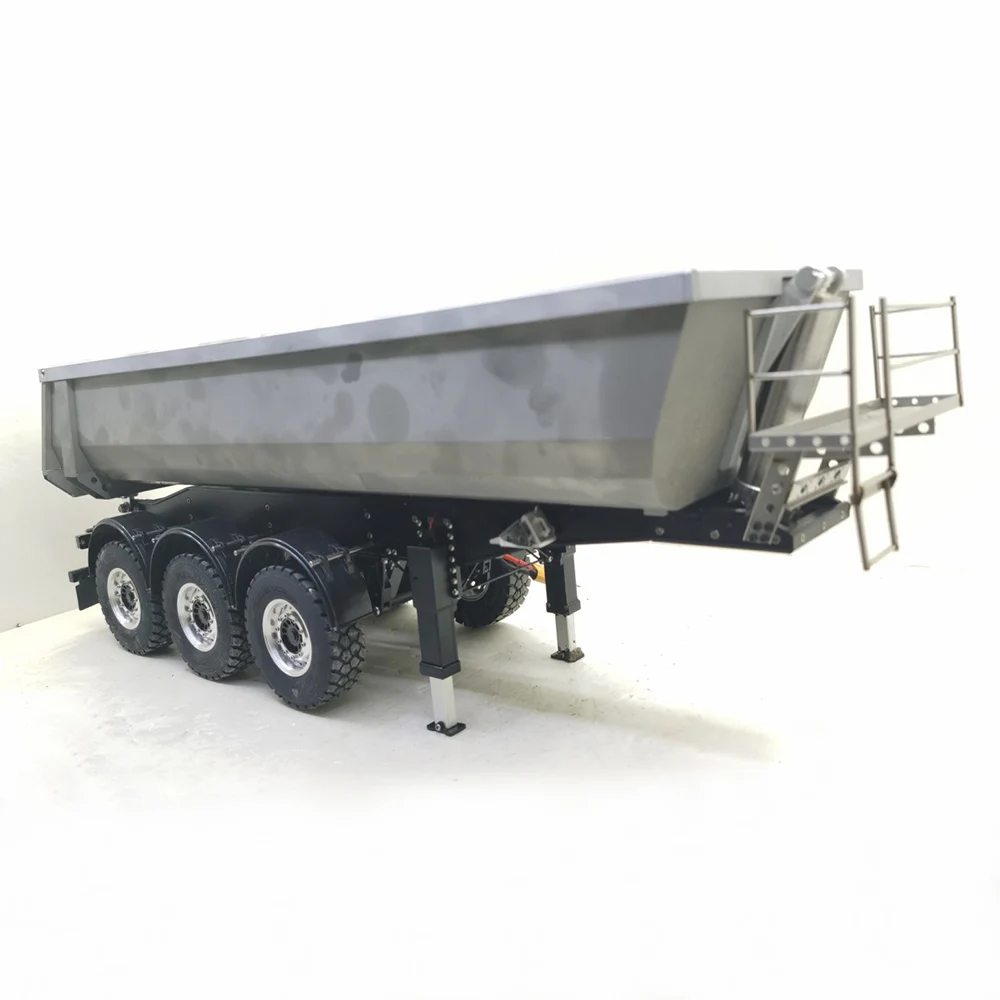 1/14 3-Axle Semi Trailer Tipper