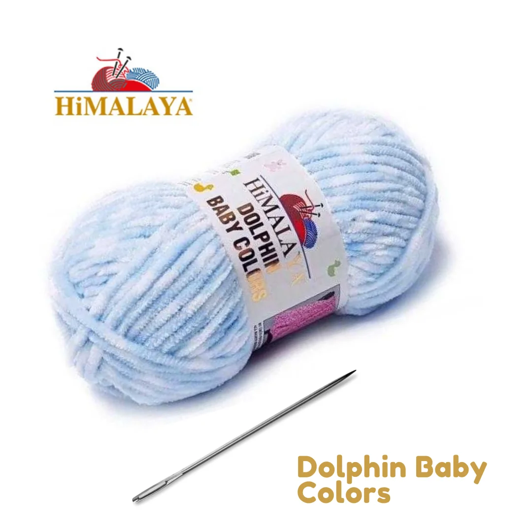 Himalaya Dolphin Baby Colors Baby Yarn Knitting Baby Crochet Yarn Baby Blanket Yarn Variegated  Turkish Yarn Velvet Yarn