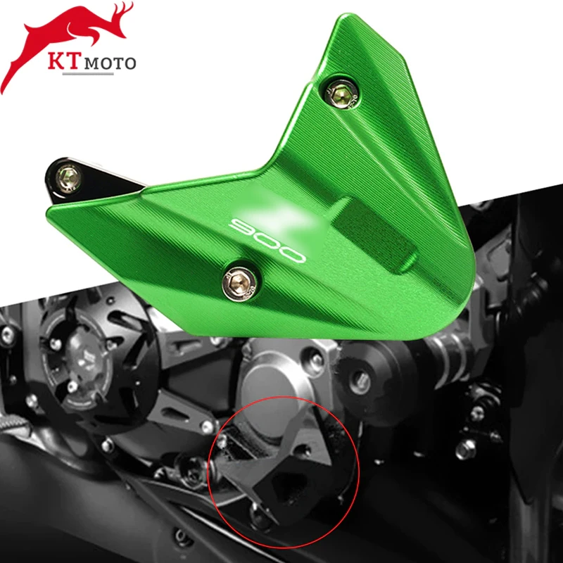 

For KAWASAKI Z900 Z 900 z900 2017-2022 2020 Motorcycle Engine Guard CNC Aluminum Engine Slider Protector With logo "Z900"