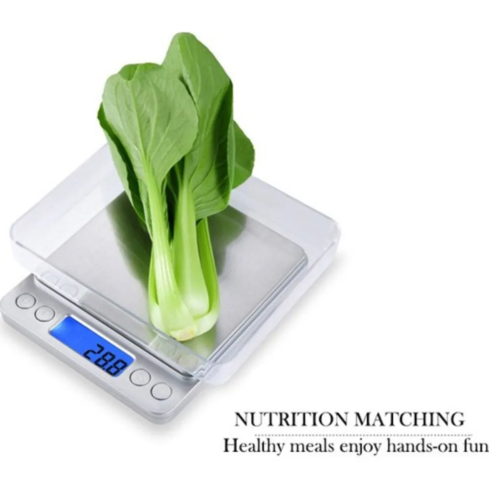 WF Digital Precision Scale 500 gr./ 0.01 gr. thr124 Kitchen Scale Measuring Scale Kitchen Scale