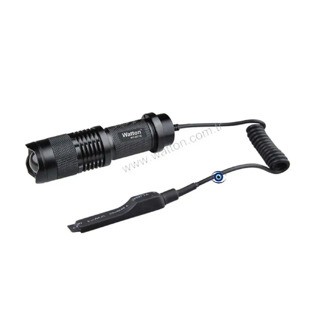 Zoomlu Rechargeable Battery-Powered Rifle Flashlight