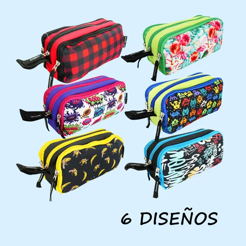 STARPLAST 3 Zippers 3 Zippers 3 Zippers 3 Zippers Case Large Capacity Multi-purpose School Use image 3