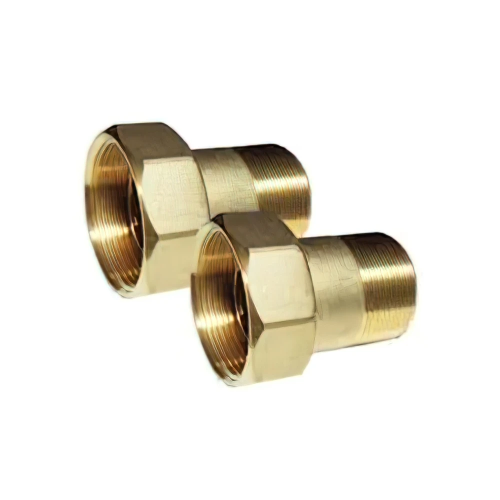 Adapter Coupler Connector For Water Meter Brass Pipe Fitting