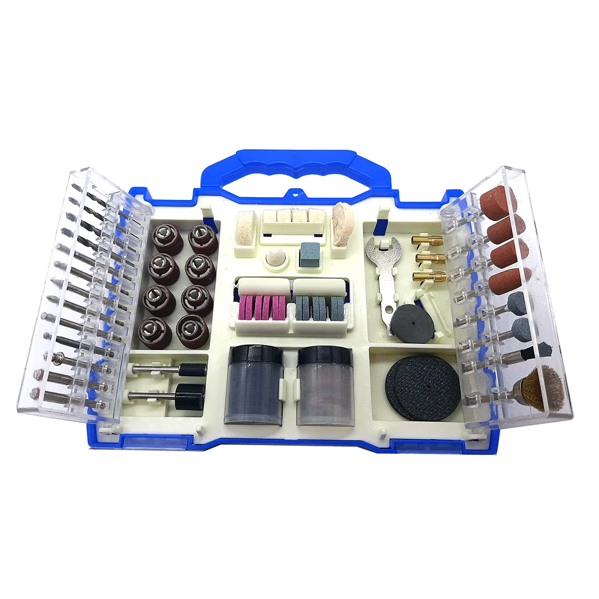 Kit Rectify Tips Accessories 137 Parts Western Sanding, Polishing, Grunting, Sharpening, Engraving, Retouch and Carve