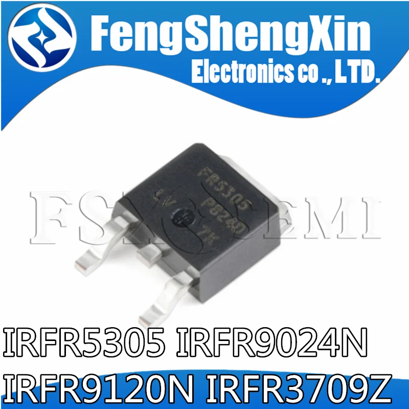 10pcs IRFR5305 TO-252 FR5305 IRFR9024N IRFR9024 IRFR9120N IRFR3709Z IRFR110 IRFR120N IRFR210 IRFR220N IRFR5505 IRFR5410 IRFR3607