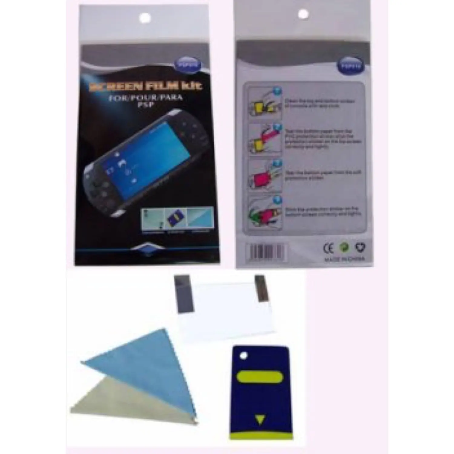 Psp/Psp2000 Slim/ Psp 3000/ Psp E1004 Street Screen Protector