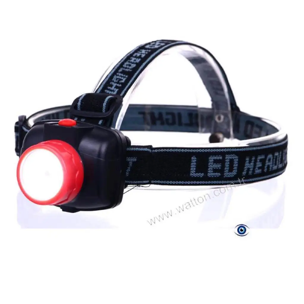 Watton WT-246 Laser LED Head Camping Mountaineer Lamp Flashlight