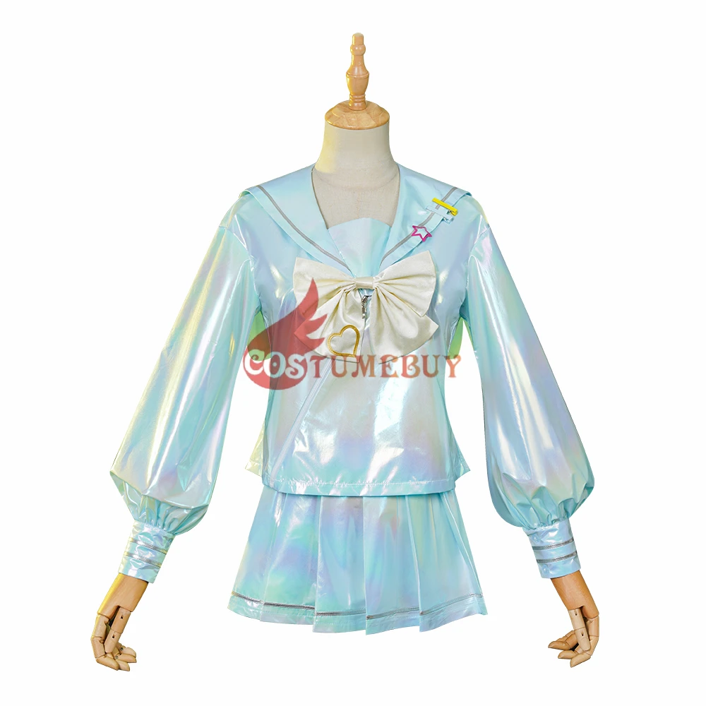 Costumebuy Needy Streamer Overload Game Ame Omgkawaiiangel-Chan Cosplay KAngel Livestreamer Costume Coat Jacket Skirt y2k Suit