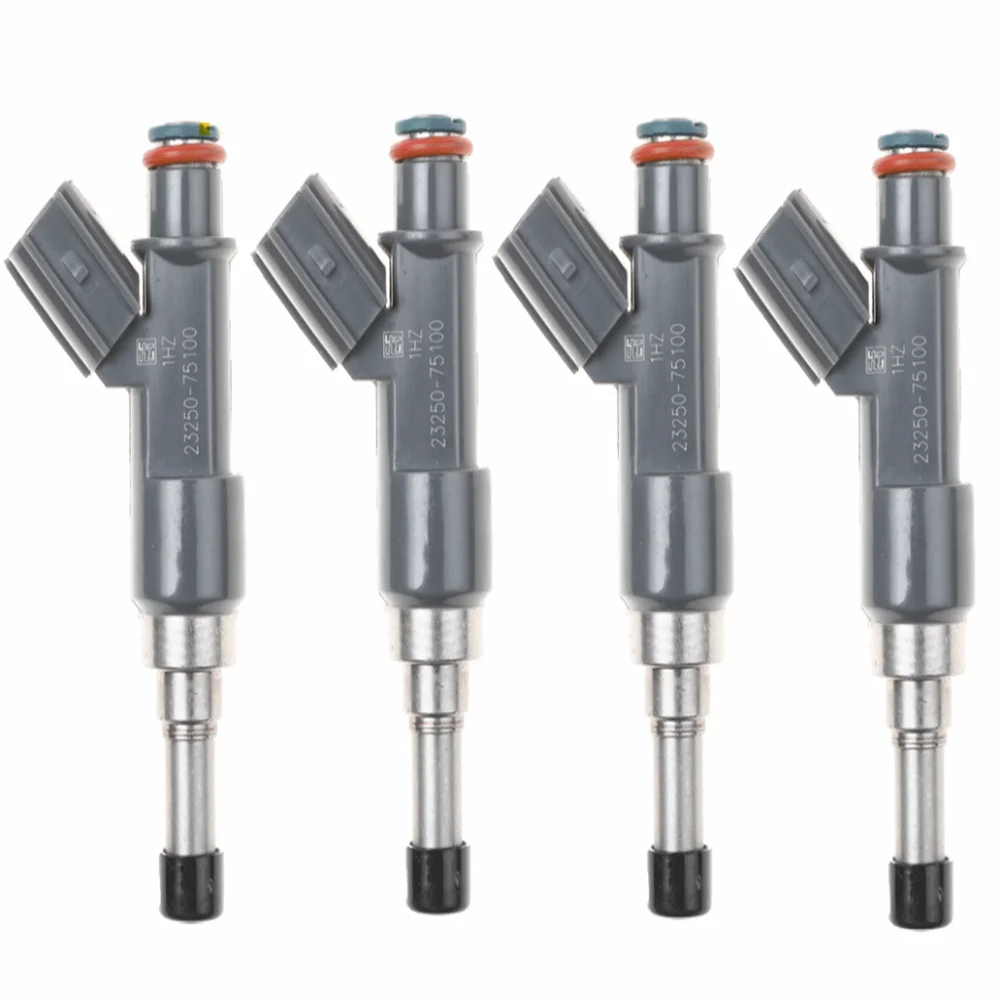 4PCS/set New 23250-75100 23209-09045 23250-79155 Fuel Injectors Nozzle For Toyota- 10-12 4Runner 05-14 Tacoma 2.7L L4