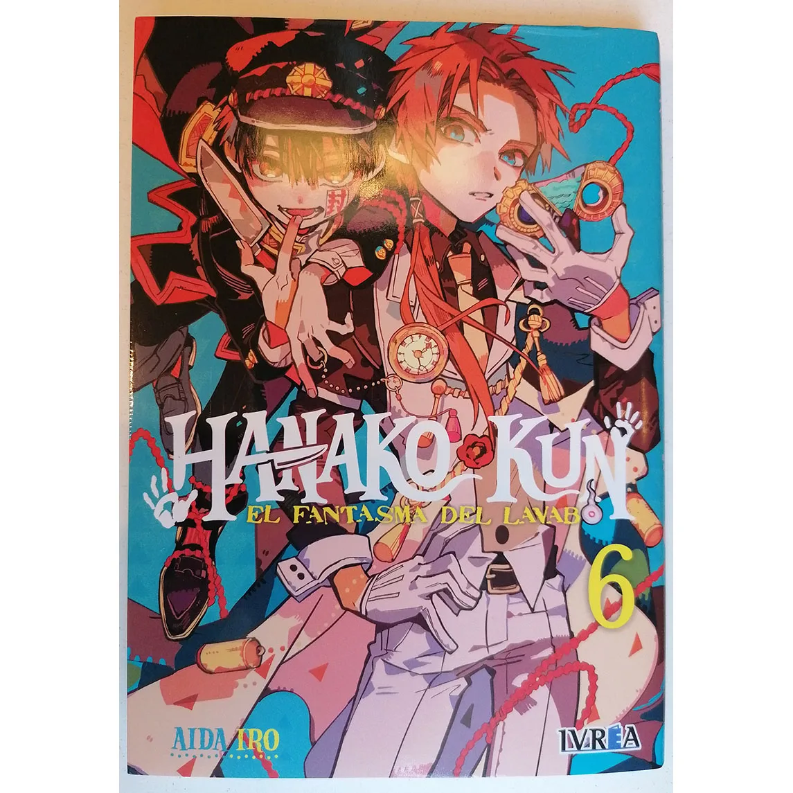 MANGA SHONEN, HANAKO-KUN No. 6, year 2021, ED. IVREA, author AIDA IRO, COMIC in Spanish, TEBEO, reprint