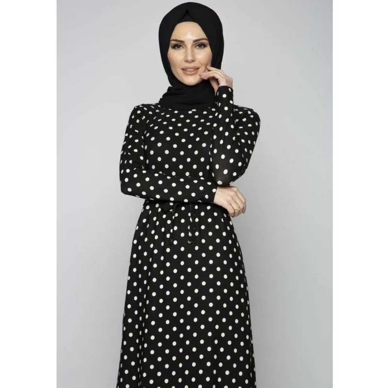 Long Dress Muslim Robe Women\'s 2021 Dress Hijabi Abayat European Clothing 3abaya Garment Hijab Muslim Robe Women Clothing Islam