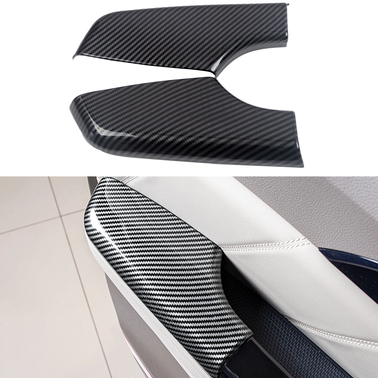 LHD! RHD! For Kia Carnival KA4 2021 2022 2023 Car Accessories ABS Plastic Car Door Window Lift Switch Cover Trim 2pcs