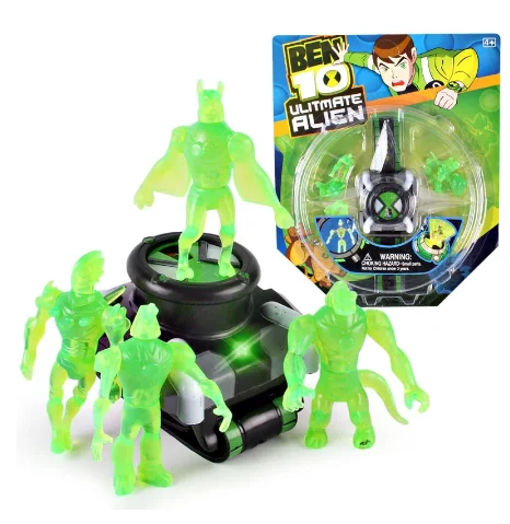 11 Parça Figured Voice Luminous Toy Benten Clock Ben 10 Hours Boxed